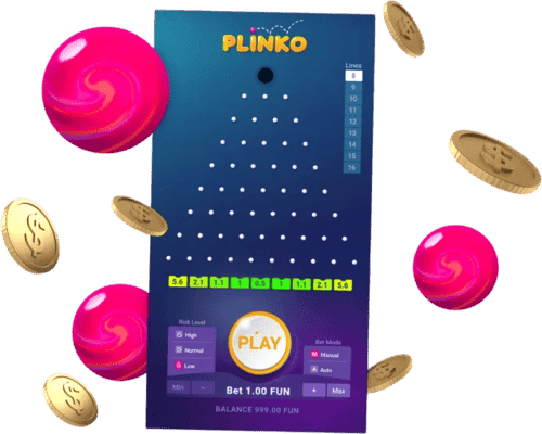 ¡Juega Plinko!